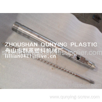 Injection Screw And Barrel For Pet Plastic 